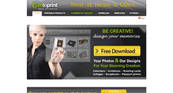 Desktop Screenshot of camtoprint.com