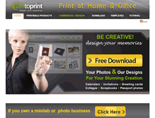 Tablet Screenshot of camtoprint.com